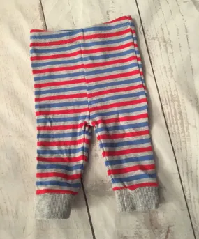 0-3 Months Striped Leggings