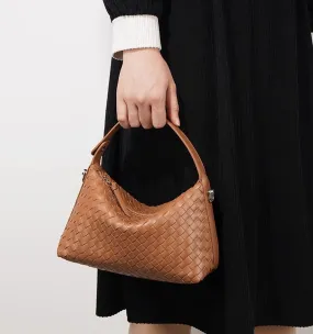 2024 Summer Collection: Luxurious Lambskin Woven Handbag for Women |  Handcrafted Versatile Vintage-Inspired Shoulder Crossbody Bag