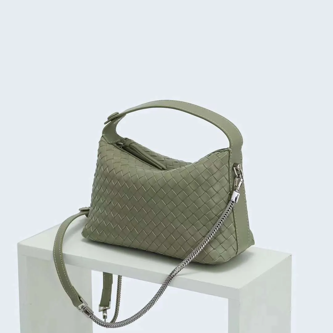 2024 Summer Collection: Luxurious Lambskin Woven Handbag for Women |  Handcrafted Versatile Vintage-Inspired Shoulder Crossbody Bag