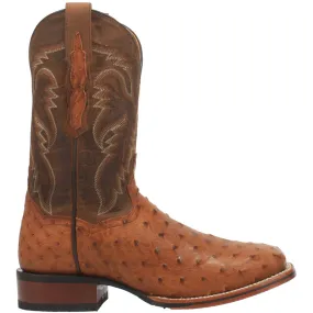 Alamosa Ostrich Square Toe Cowboy Boots