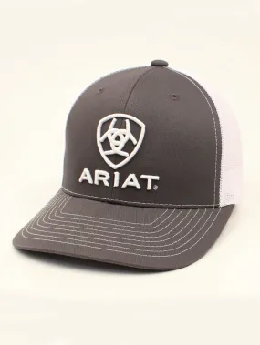 Ariat A300003206 Mens Shield Cap Grey