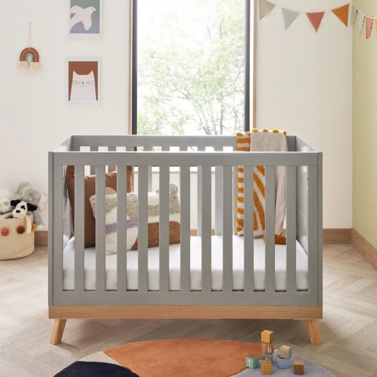 Babymore Mona Mini 2 Piece Room Set - Grey