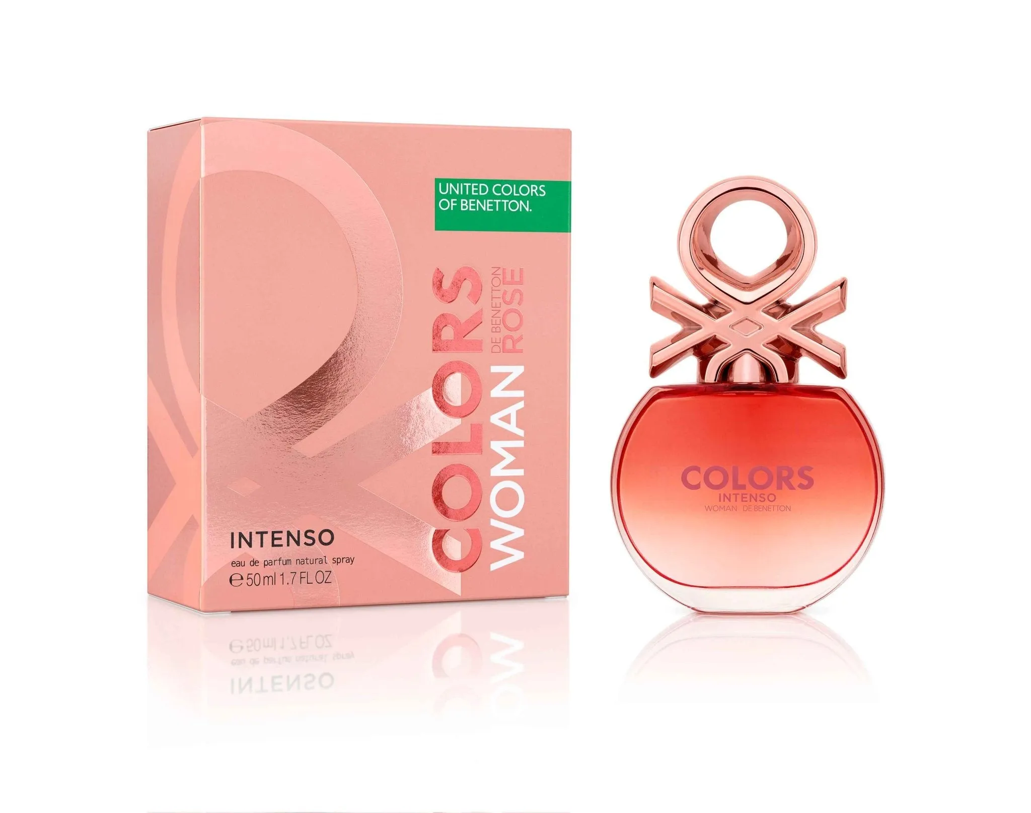 Benetton Colors Woman Rose Intenso Edp 80Ml