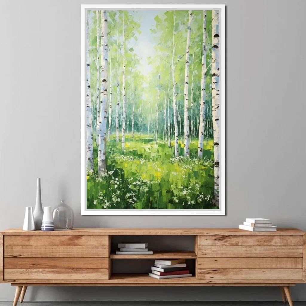 Birch Serenity Forest