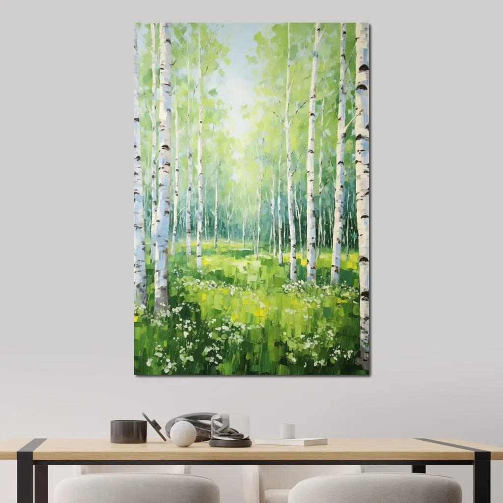 Birch Serenity Forest