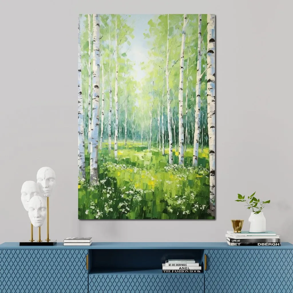 Birch Serenity Forest