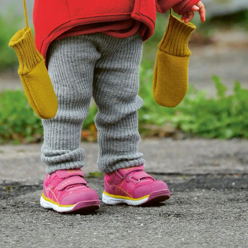 Boiled Wool Mittens (0-6y)