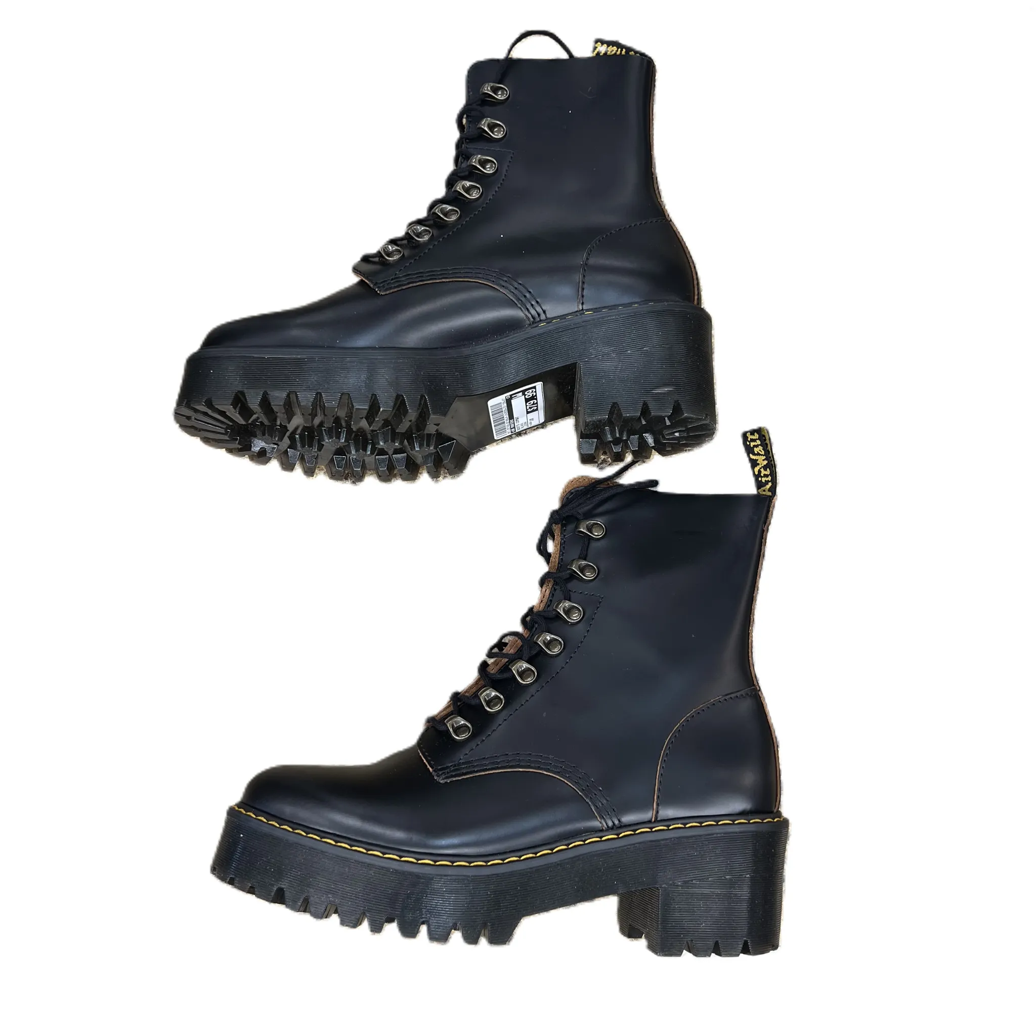 Boots Combat By Dr Martens In Black, Size: 10