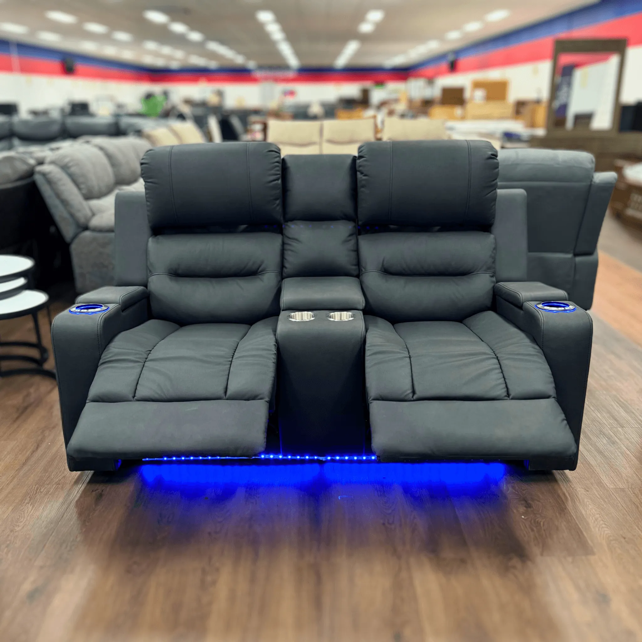 Boston 2 Seater Dual Motor Electric Recliner Lounge