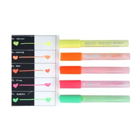 Brustro DIY Neon Acrtlic Marker (set of 5)