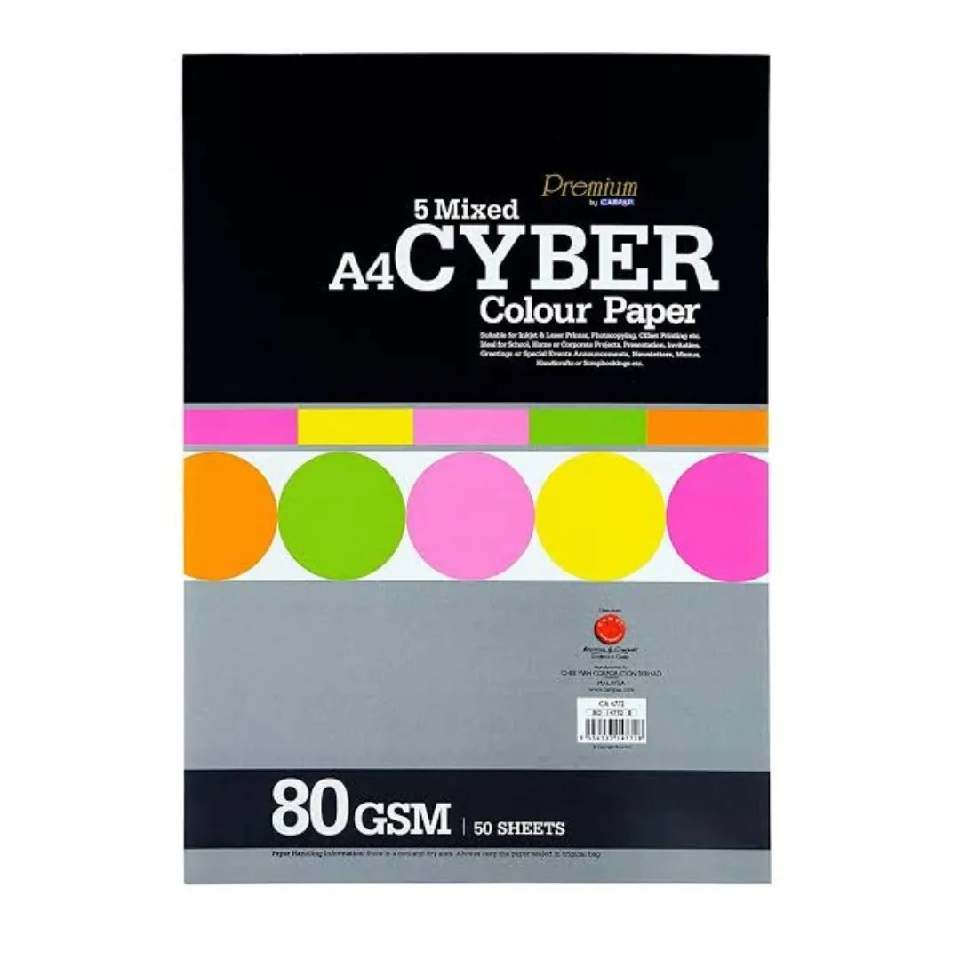 Campap Bright Cyber Paper Card A4