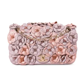 Chanel CC Camelia Embellished Flap Bag