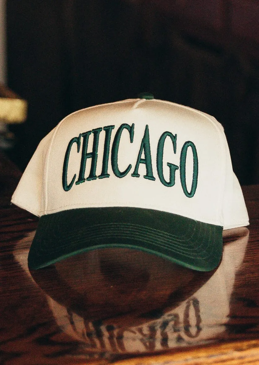 Chicago Puff Baseball Cap - Green