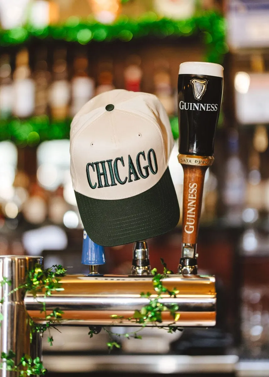 Chicago Puff Baseball Cap - Green