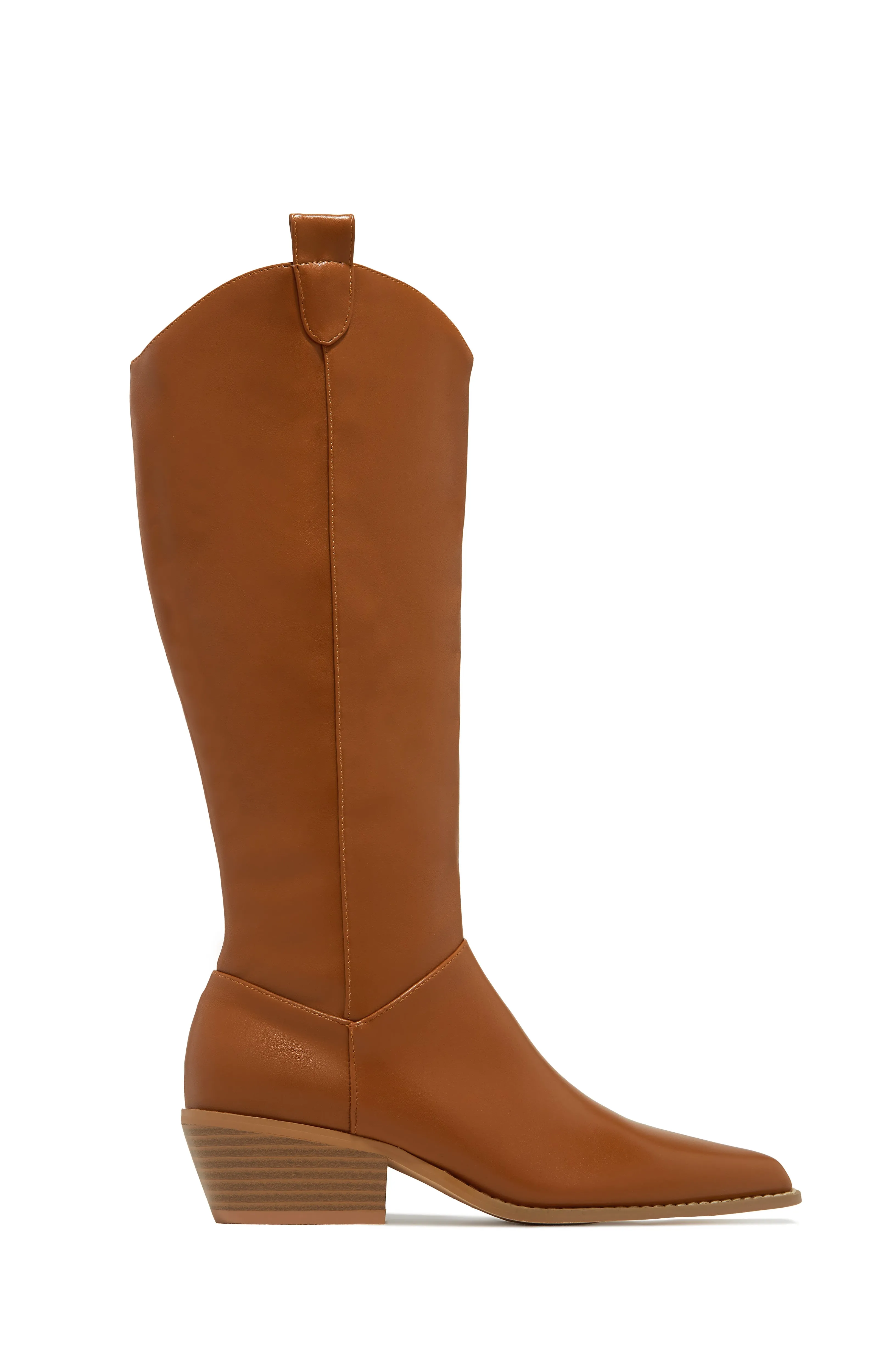 Dallas Western Cowgirl Boots - Tan