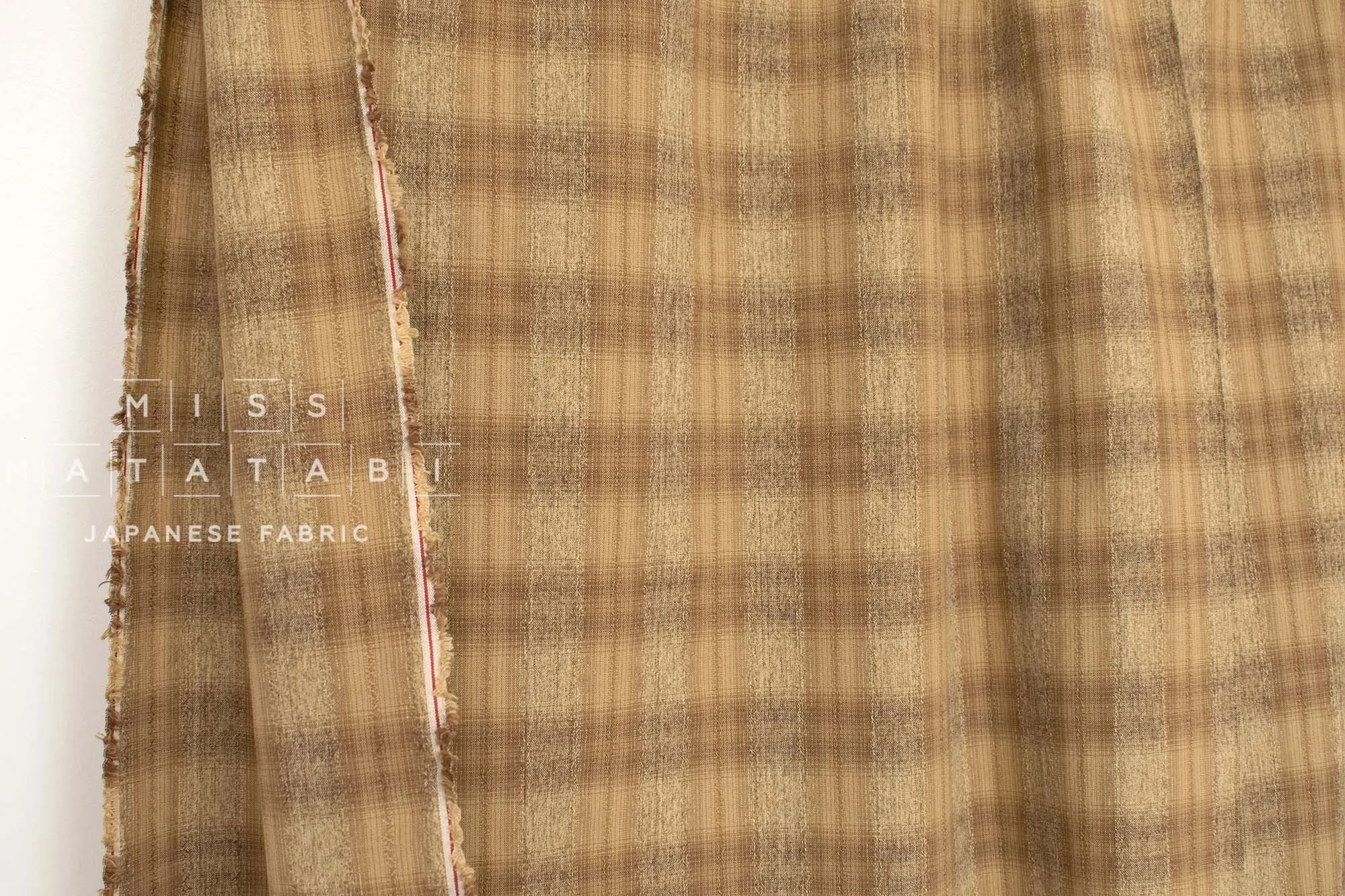 DEADSTOCK Yarn-Dyed Cotton Check - F