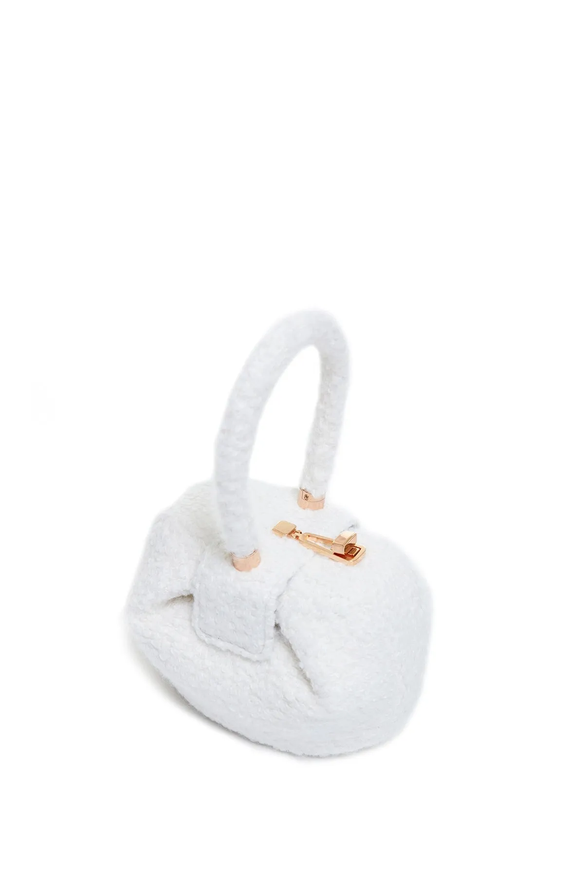 Demi Bag in Ivory Cashmere Boucle