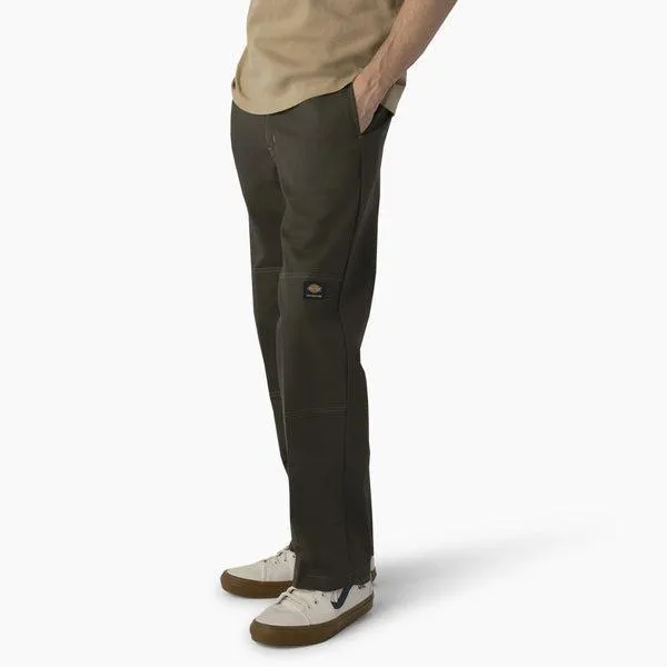 Dickies Skateboarding Double Knee Pants Regular Fit Olive Green