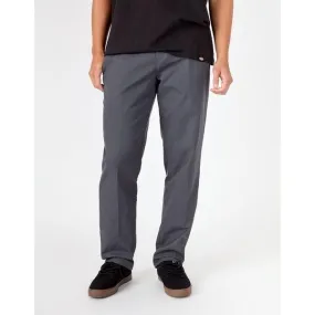 Dickies Skateboarding Pants Flex Slim Fit Straight Leg Charcoal Gray