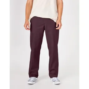 Dickies Skateboarding Pants Regular Fit Maroon