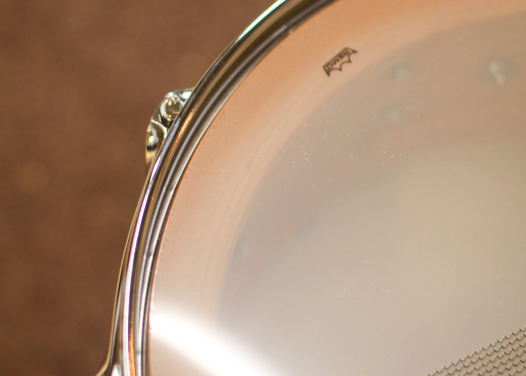 DW 5.5x14 Collector's Maple Solid Chrome Yellow Super Solid Snare Drum - SO#1288930