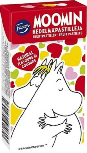 Fazer Moomin Fruit Pastilles 40g, 20-Pack