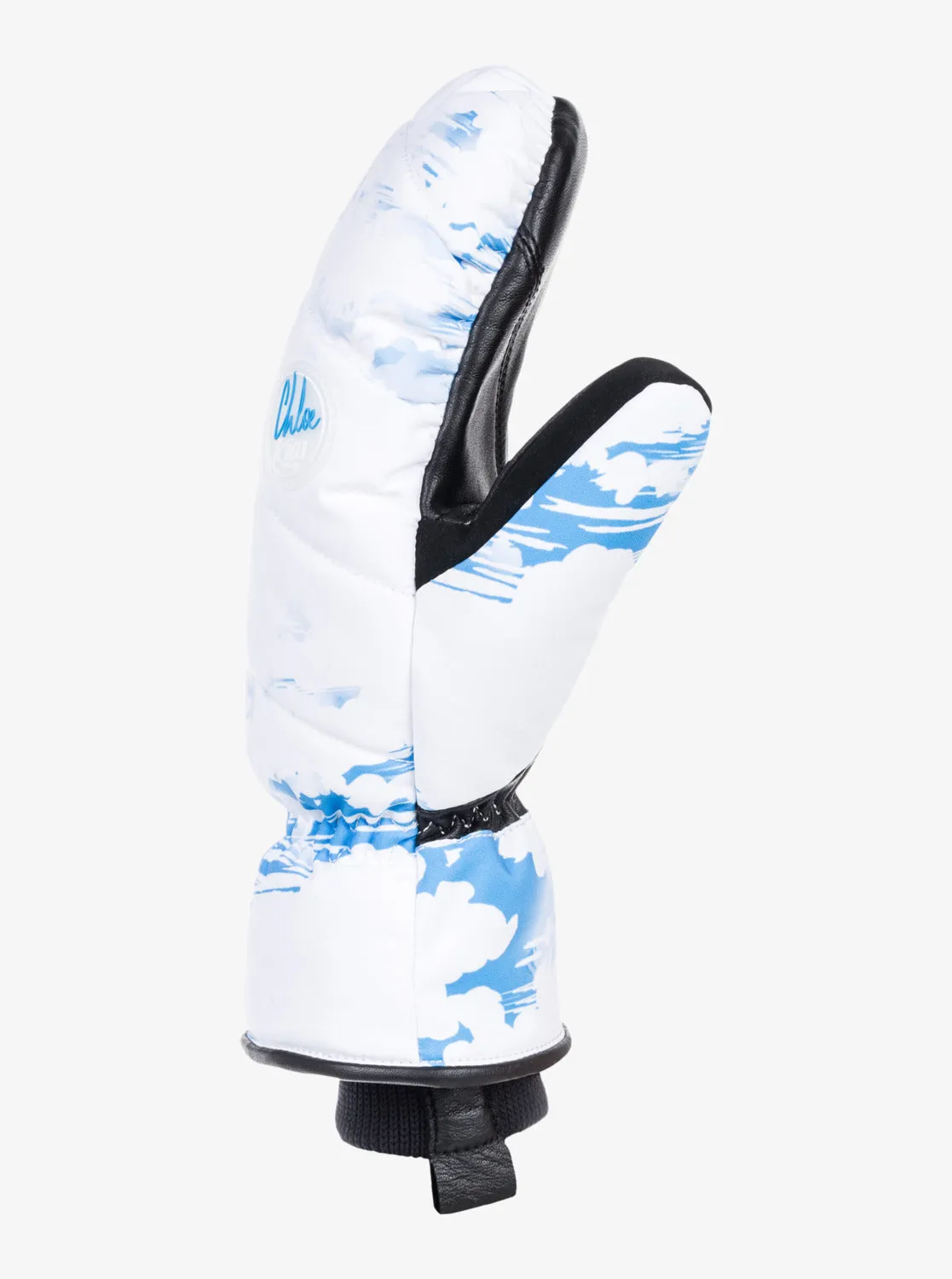 Flint Creek Technical Snowboard/Ski Mittens - Azure Blue Clouds