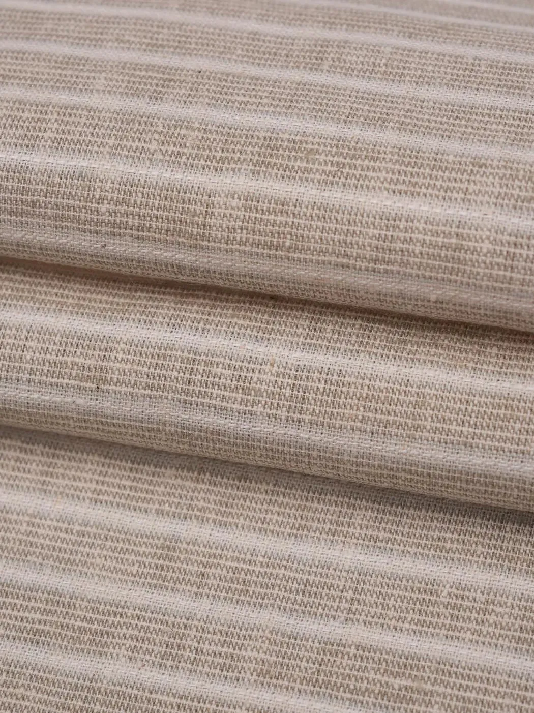 Hemp & Organic Cotton Light Weight Yarn Dye Stripe Fabric（HS839）