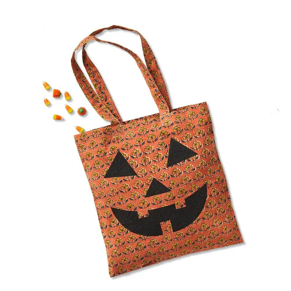 Jack O Lantern Tote