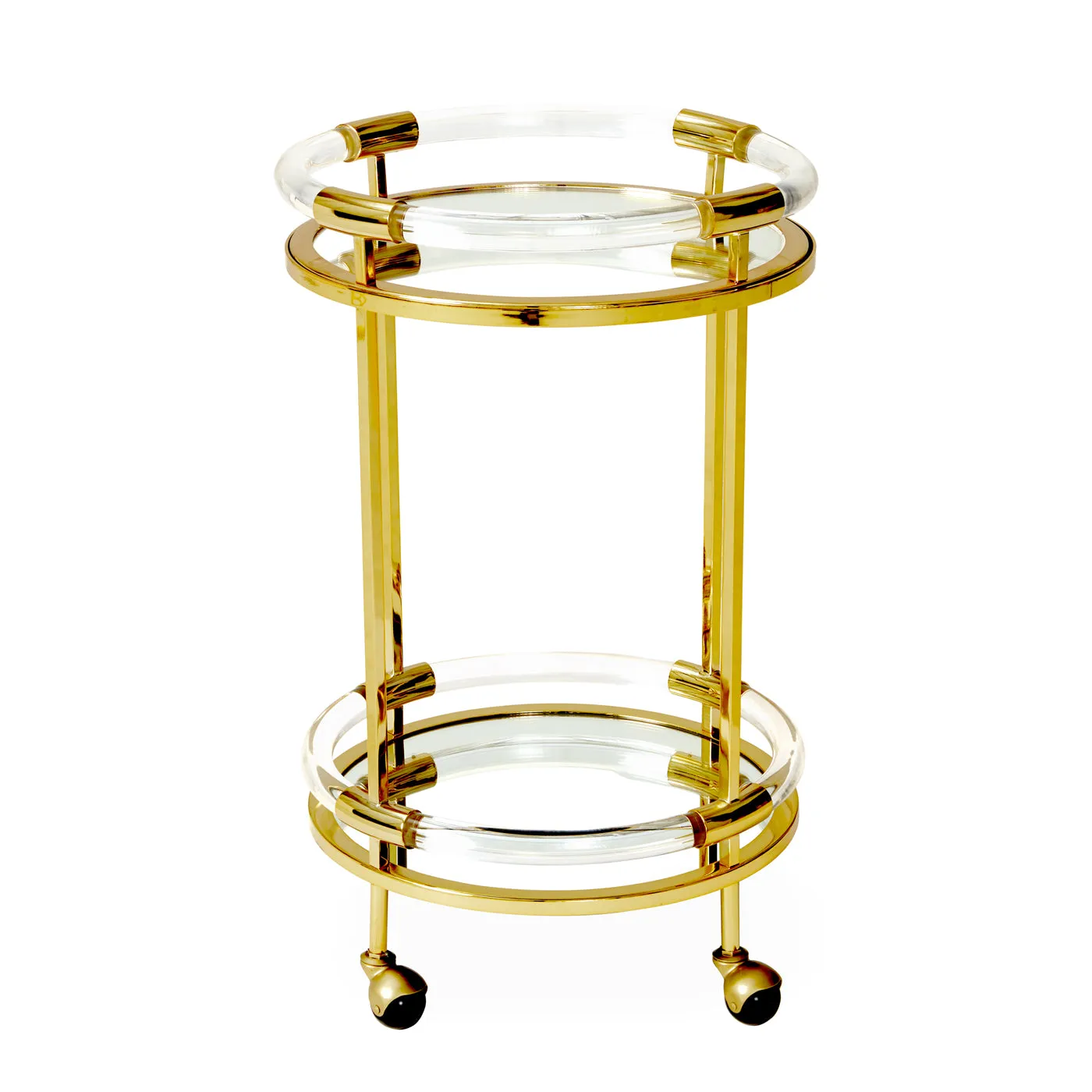 Jacques Round Bar Cart