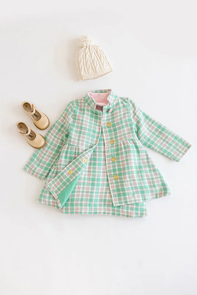 Janie Jumper - Putney Plaid with Palm Beach Pink