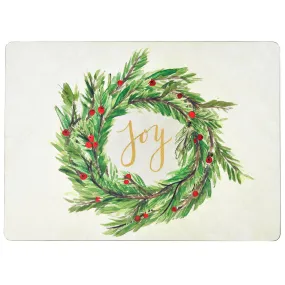 Joy Hard Art Placemats - Set of 4