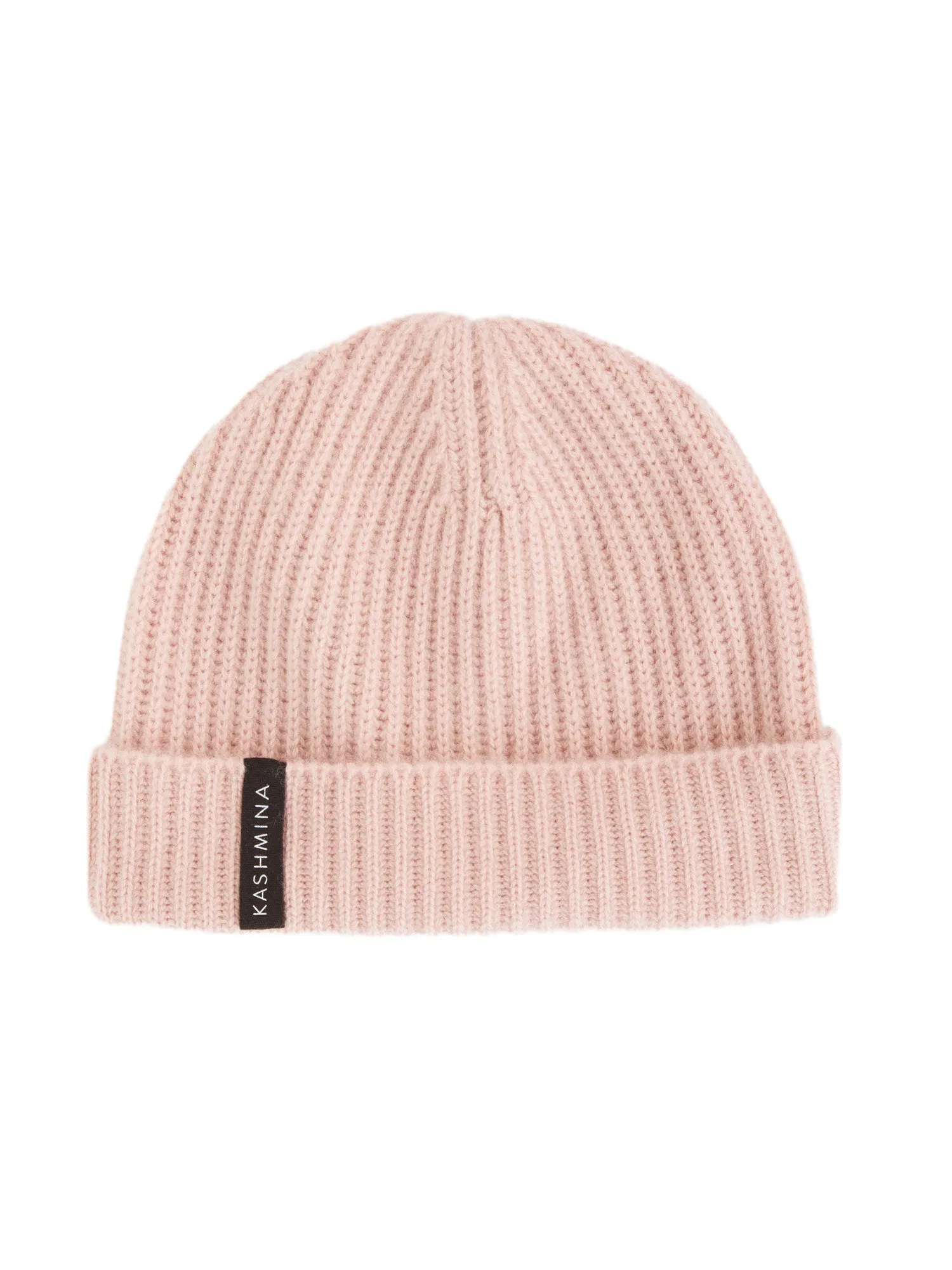 Kids cashmere beanie "Mio" - rose glow