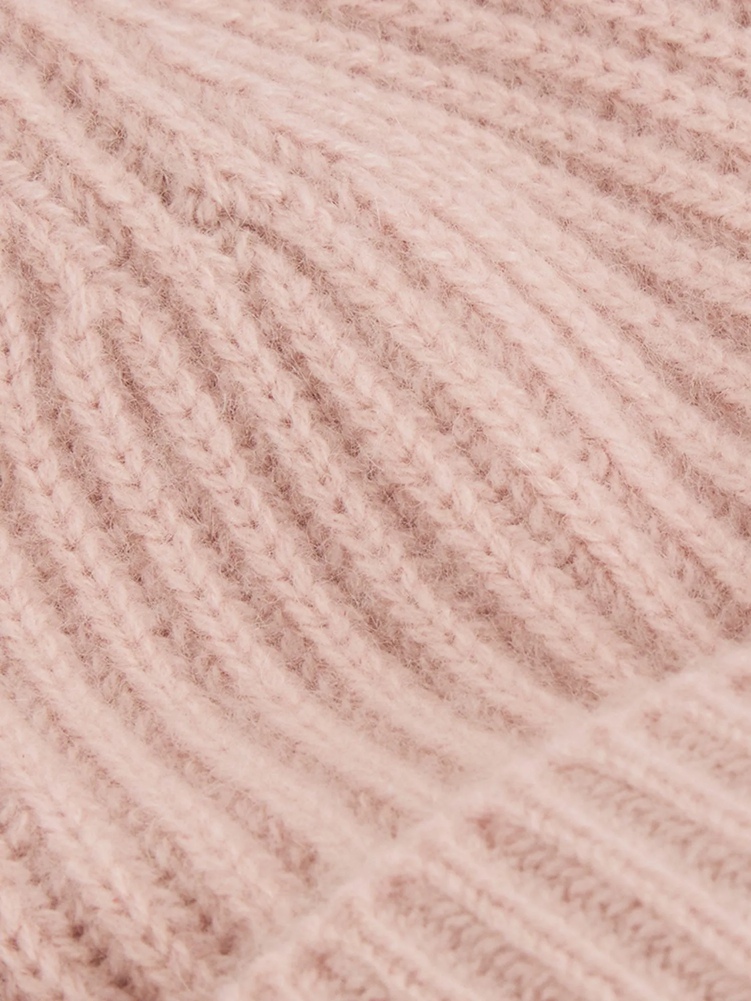 Kids cashmere beanie "Mio" - rose glow