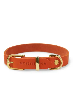 [MANGO] BUTTER LEATHER DOG COLLAR