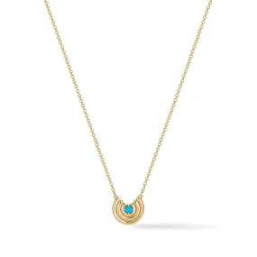 Petite Revival Necklace Turquoise