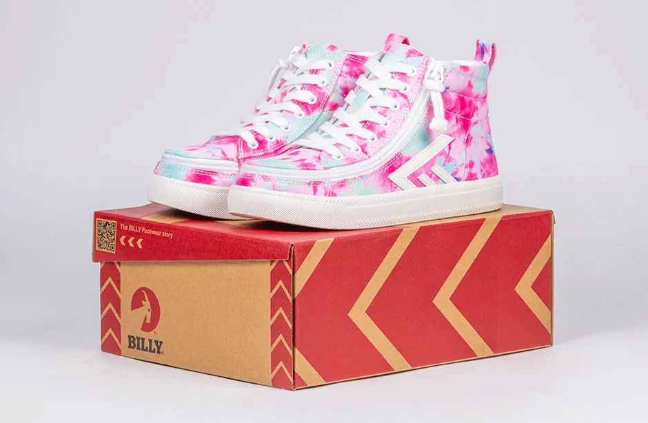 Pink Watercolor BILLY CS High Tops