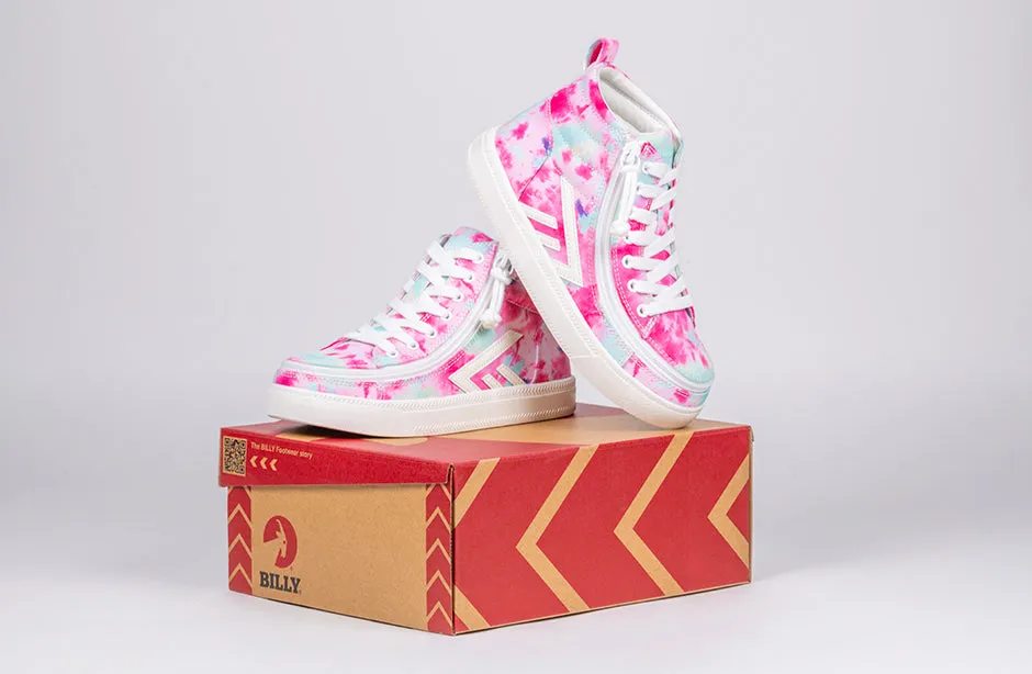 Pink Watercolor BILLY CS High Tops