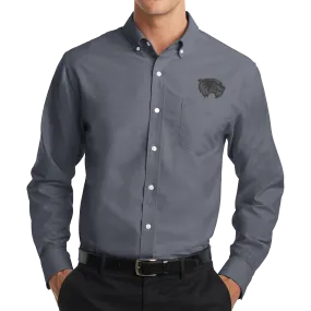 Port Authority SuperPro Oxford Shirt- Mascot 2 Tone