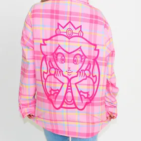 Princess Peach Flannel