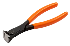 Sandvik End Cutting Pliers with PVC Handles and Phosphate Finish 527D-125