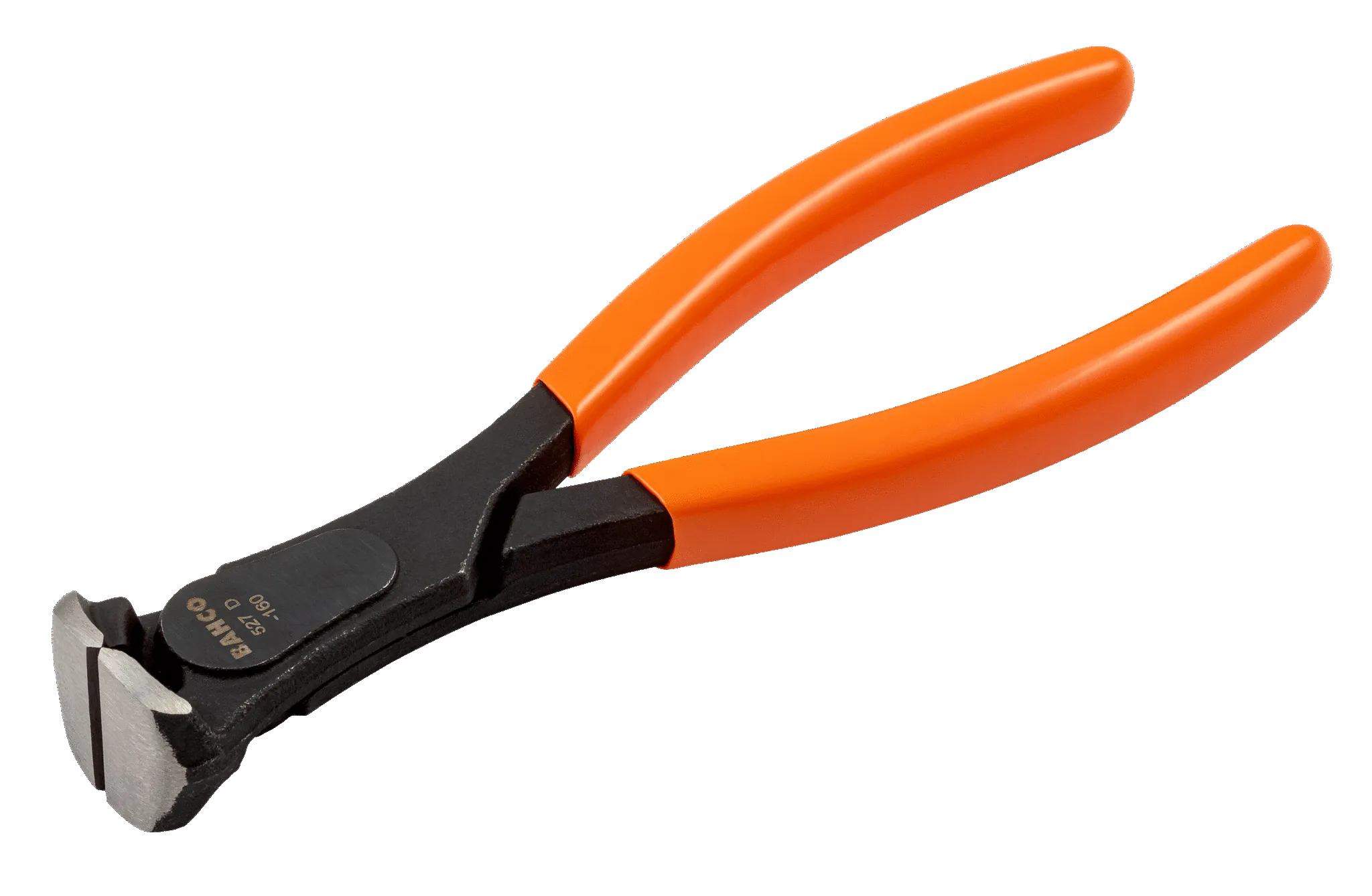 Sandvik End Cutting Pliers with PVC Handles and Phosphate Finish 527D-125