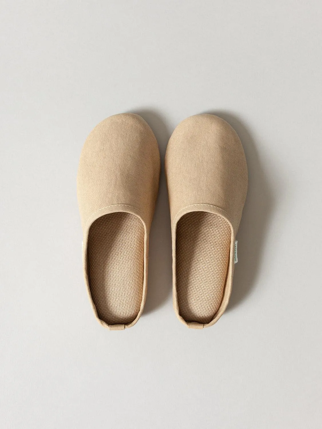 Sasawashi Room Shoes, Camel