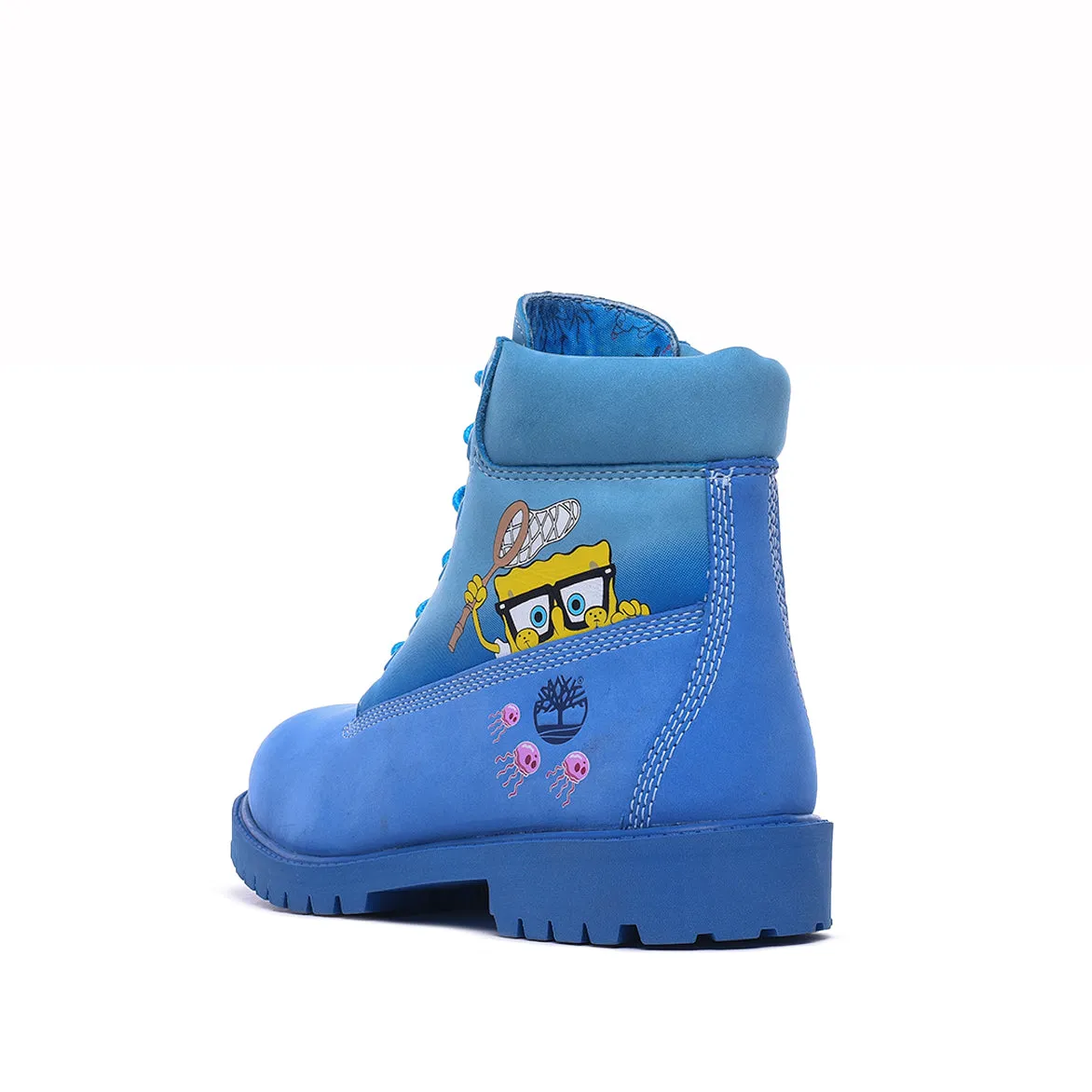 SPONGEBOB X TIMBERLAND 6" PRM BOOT (GS) - BRIGHT BLUE