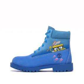 SPONGEBOB X TIMBERLAND 6" PRM BOOT (GS) - BRIGHT BLUE