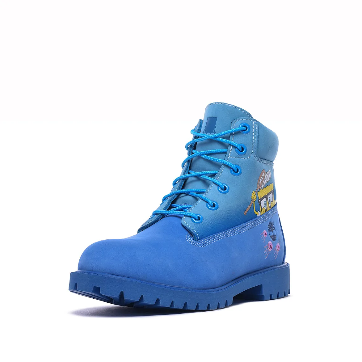 SPONGEBOB X TIMBERLAND 6" PRM BOOT (GS) - BRIGHT BLUE