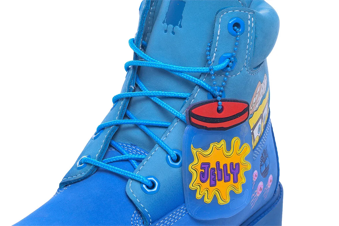 SPONGEBOB X TIMBERLAND 6" PRM BOOT (GS) - BRIGHT BLUE