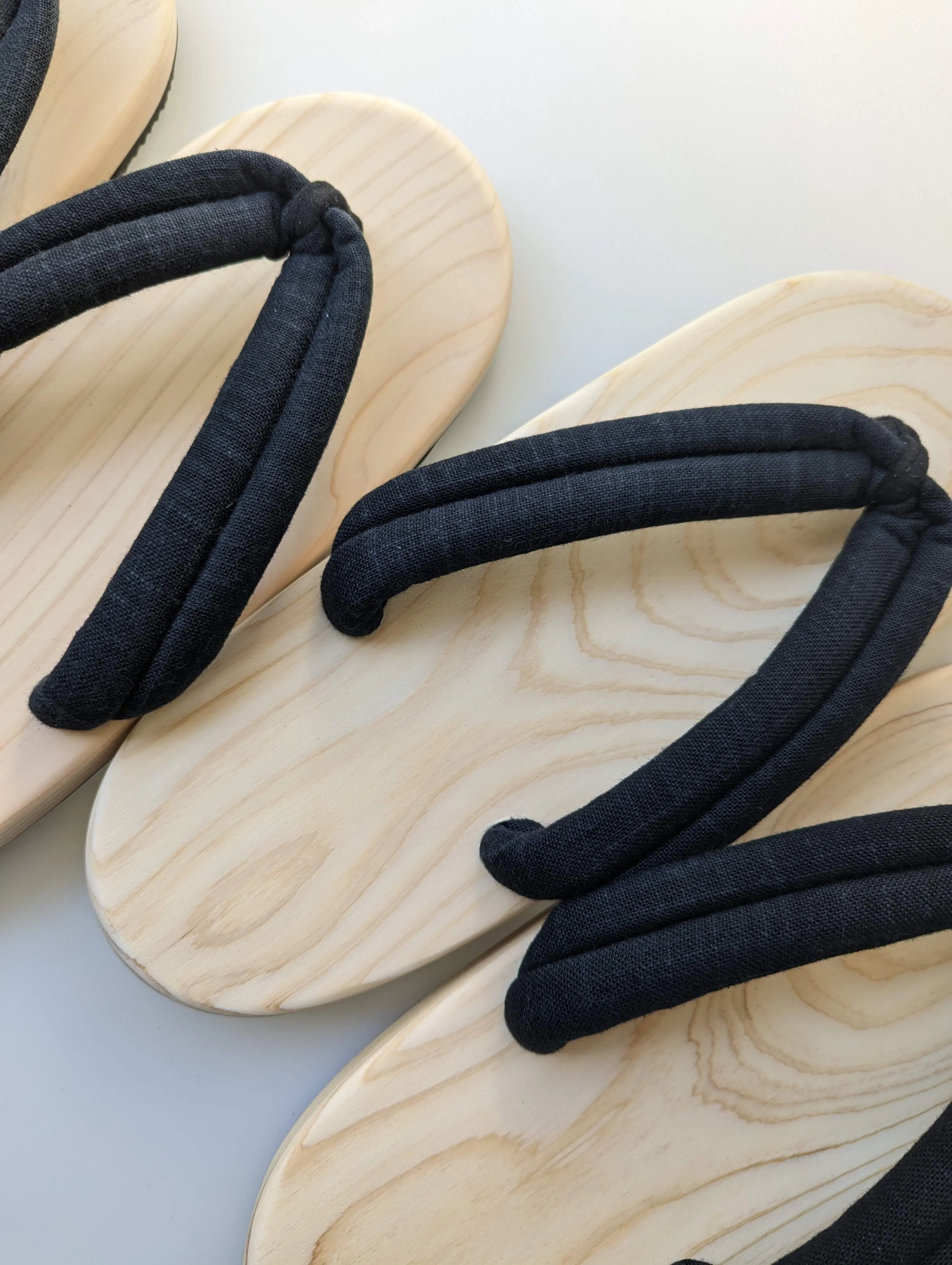 Wood Unpainted Natural GETA ZOURI Slippers [Outdoor]