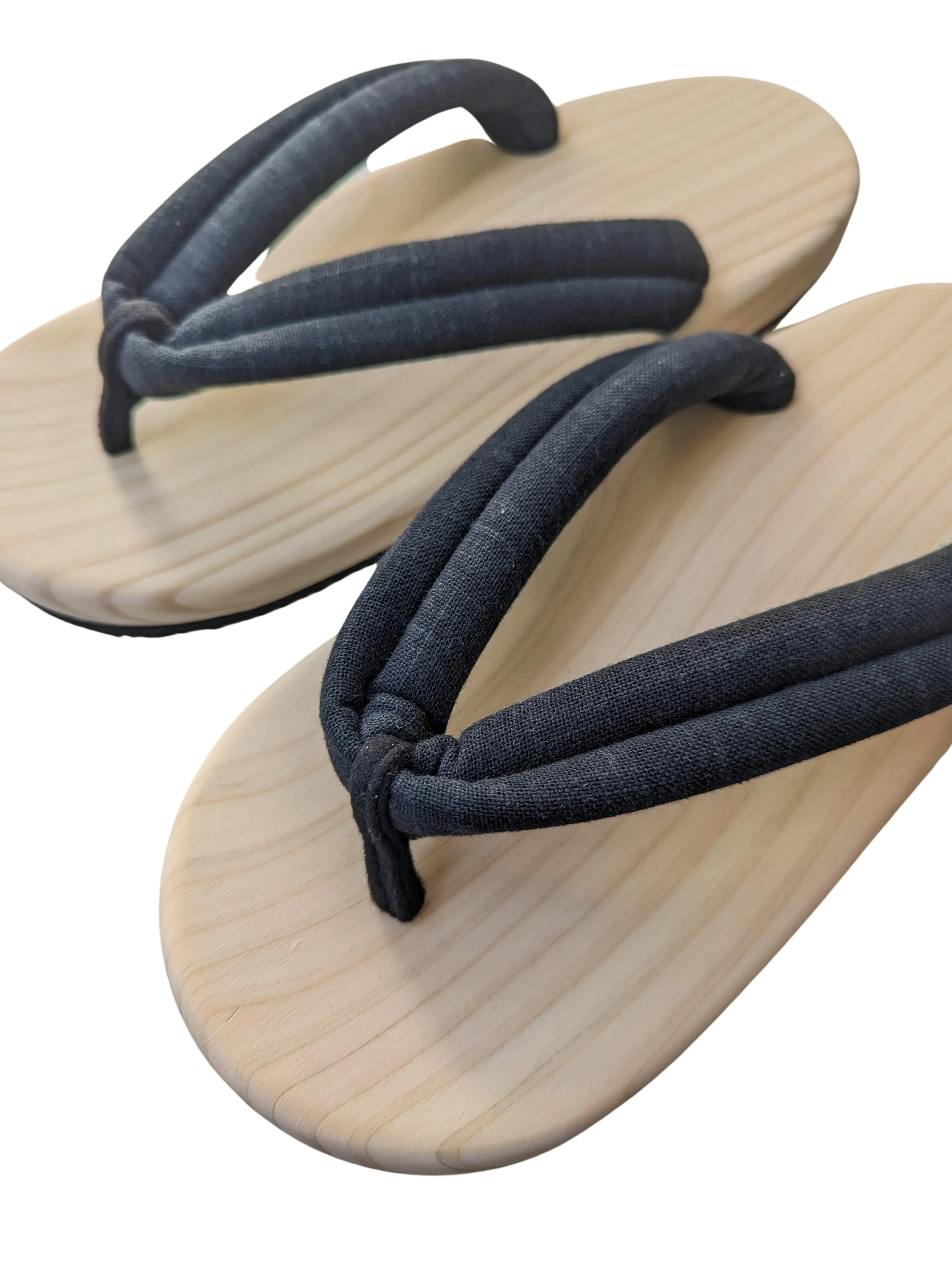 Wood Unpainted Natural GETA ZOURI Slippers [Outdoor]