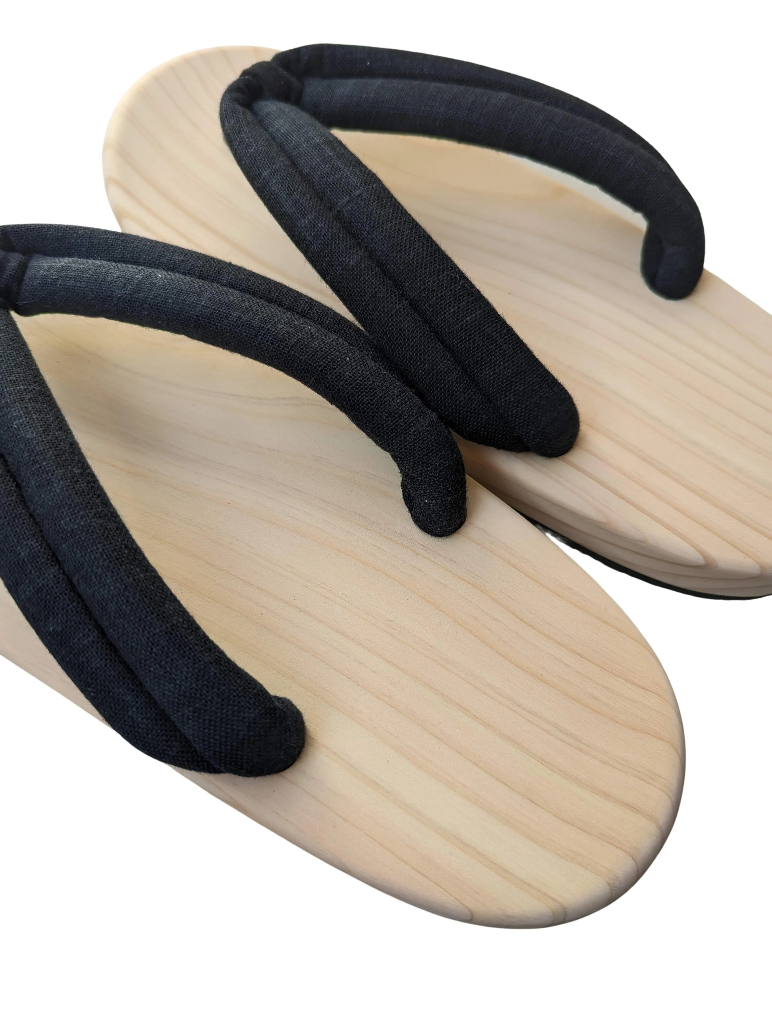 Wood Unpainted Natural GETA ZOURI Slippers [Outdoor]